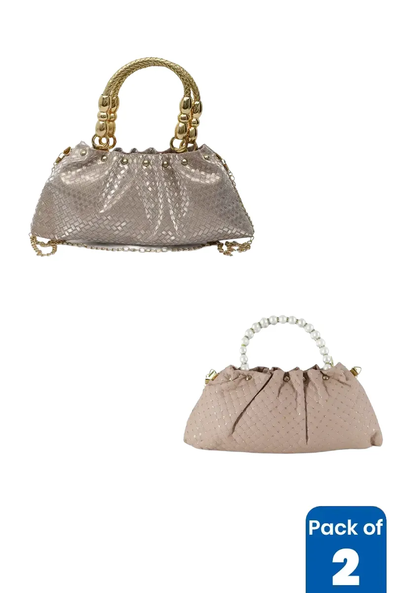 Party Wear Sling Bag Combo for Women - Pack pf 2