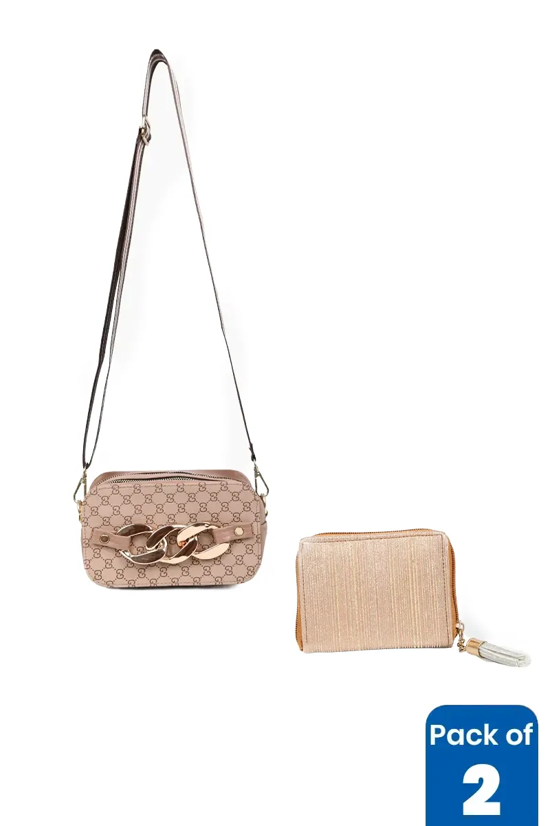 Sling Bag & Coin Purse Combo for Women - Pack of 2
