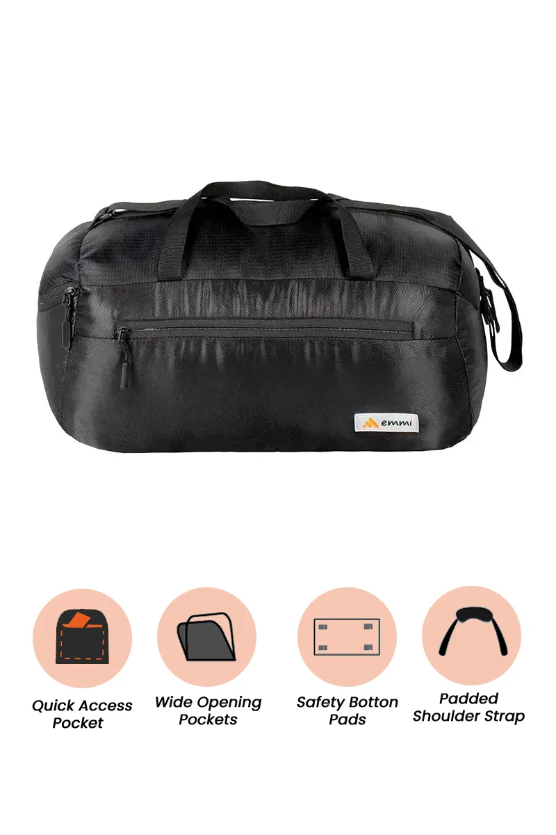 Pluto 20 L Gym Duffel Bag for Unisex BGDSDB002BLA