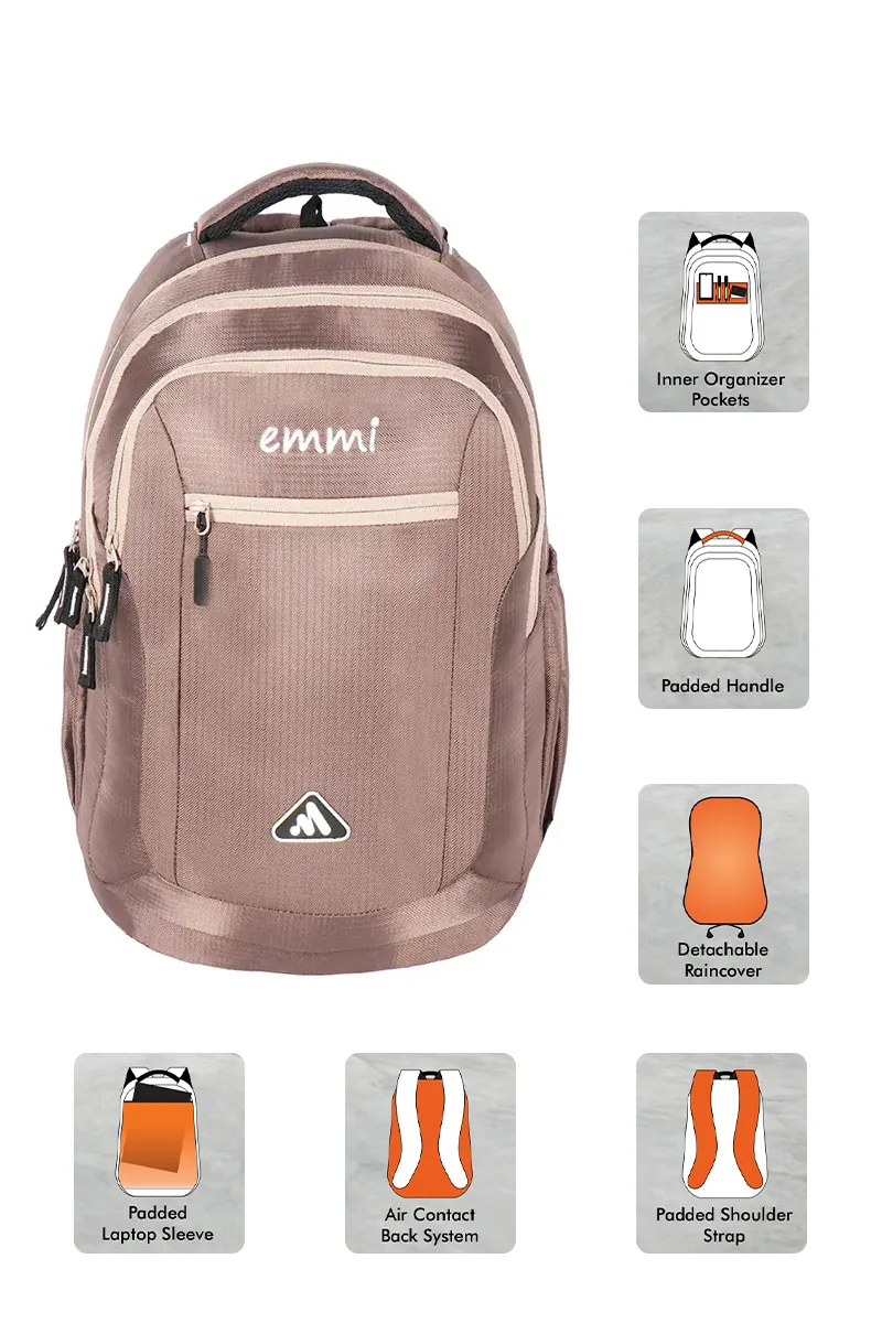 Epoch 34 L Laptop Backpack with Rain Cover BGDSLB008BRO