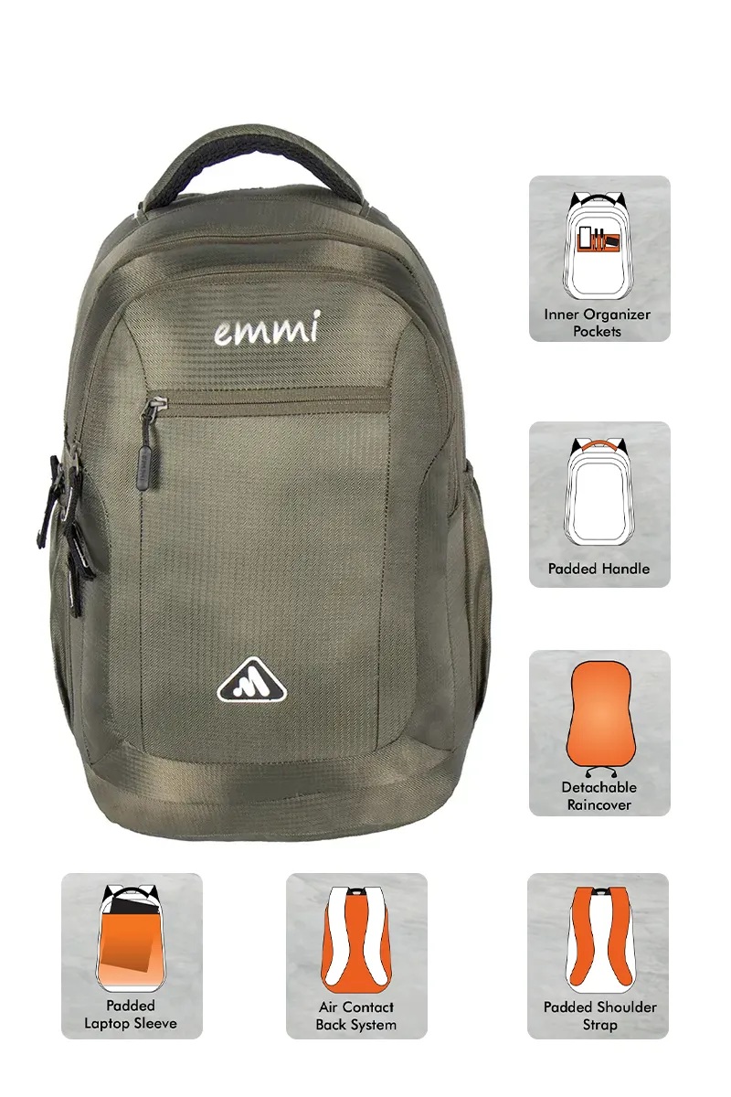 Epoch 34 L Laptop Backpack with Rain Cover BGDSLB008OLI