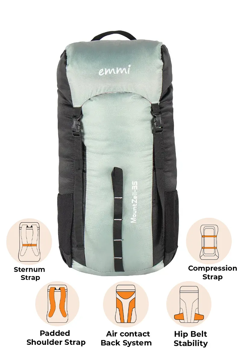Mount Zeil 35L Rucksack for Unisex BGDSRS001AQUGRE