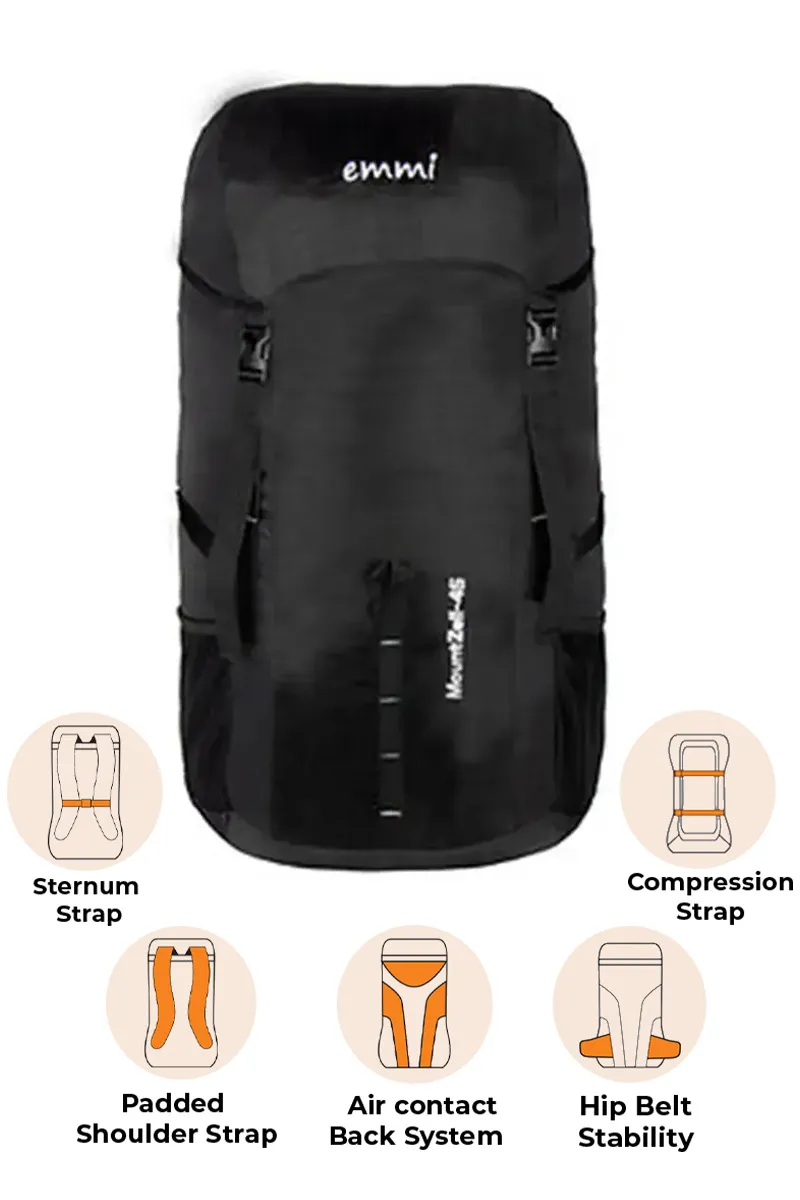 Mount Zeil 45 L Rucksack for Unisex BGDSRS002BLA