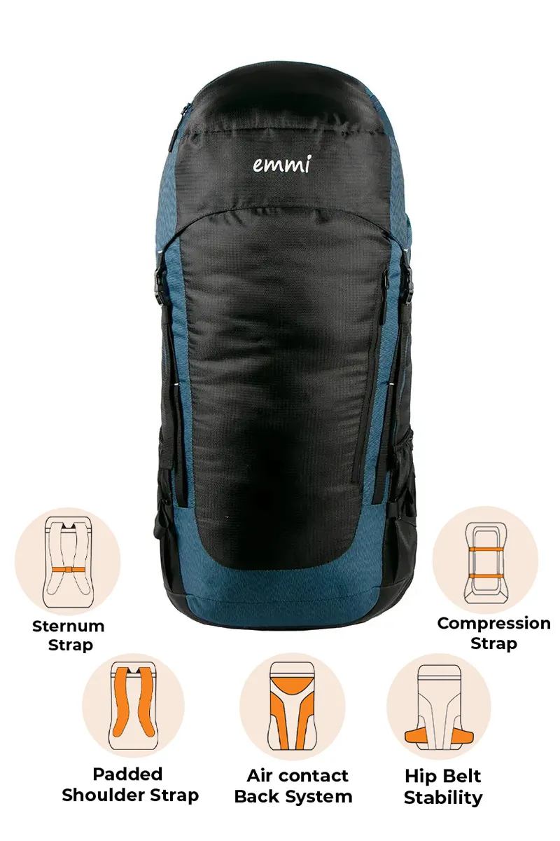Aromatic 65 L Rucksack for Unisex BGDSRS004BLA