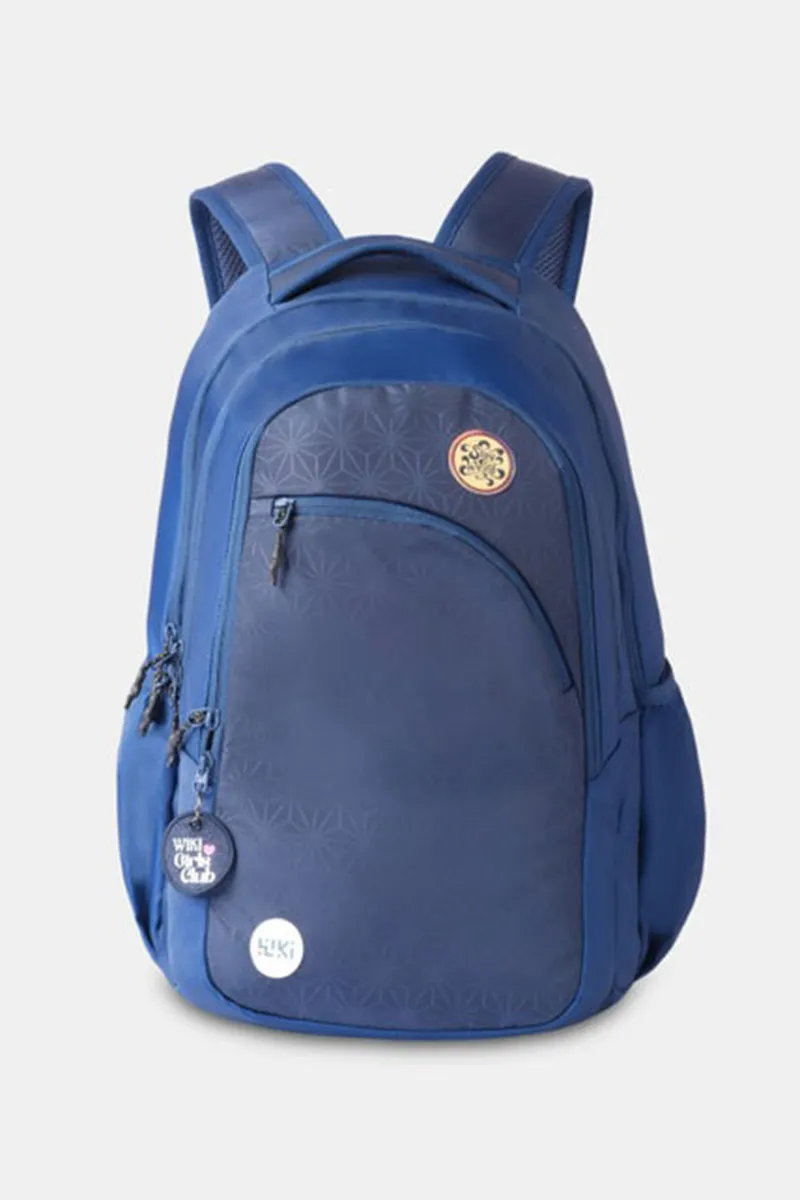 Charm 38 L Graphic Printed School Bag with Rain Cover BGDSSCH007NAV