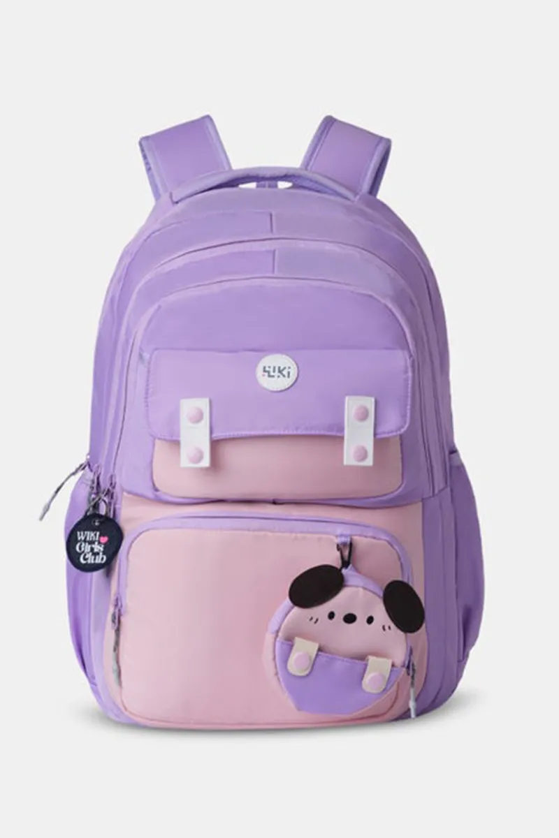 Bloom 40 L School Bag for Kids with Rain Cover BGDSSCH008PUR