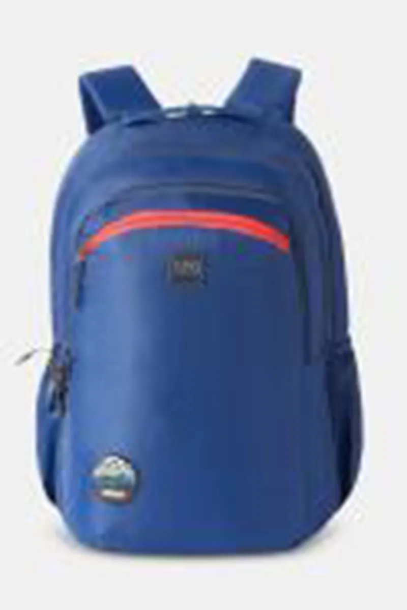 Thryll 40 L Solid School Bag with Rain Cover BGDSSCH017NAV