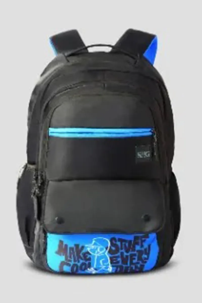 Hustle 42 L Printed School Bag with Rain Cover