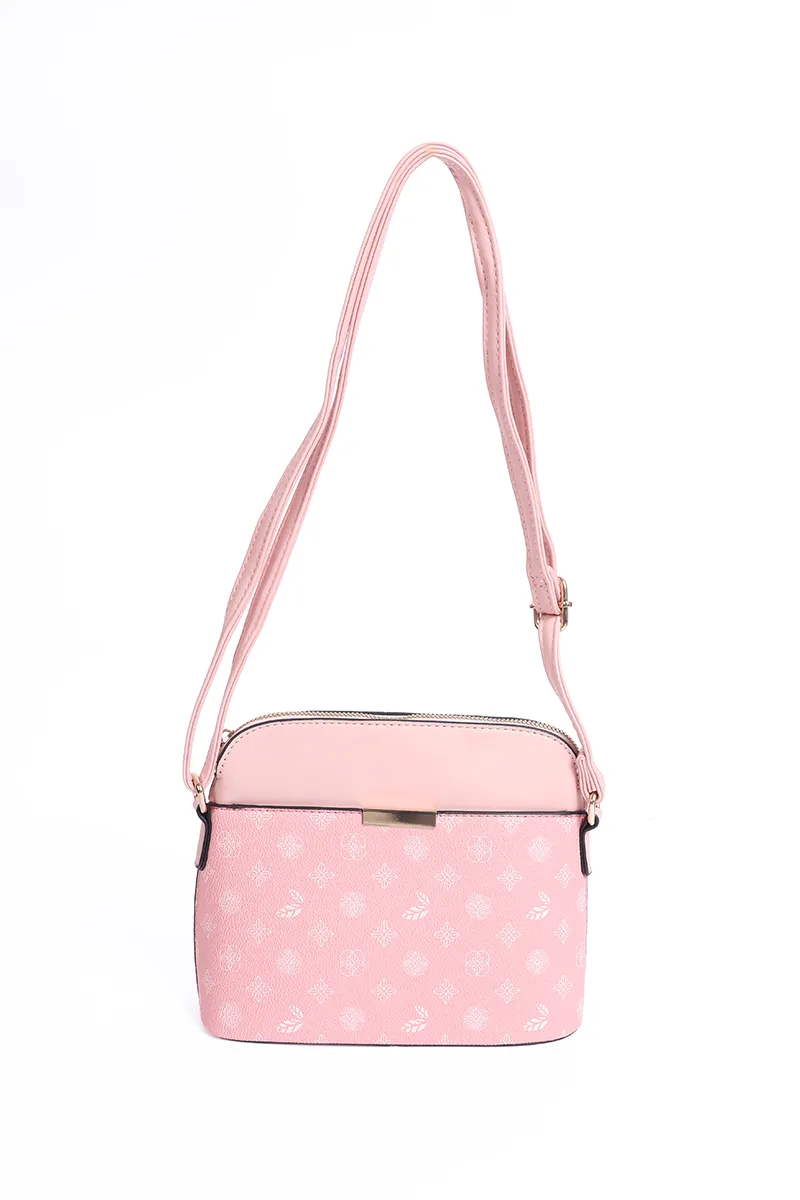 Printed Stylish Crossbody Sling Bag for Women BGH000007PIN