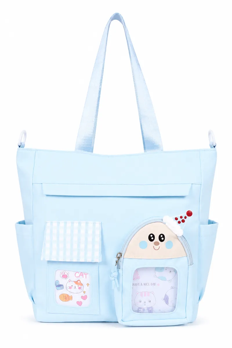 Hand Bag BGH000017SKYBLU