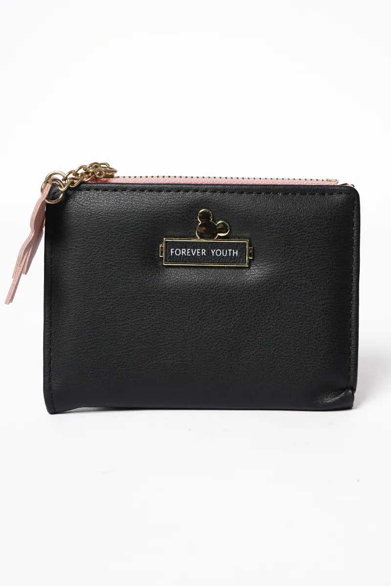 Stylish Purse with Cute Charm Keychain for Women