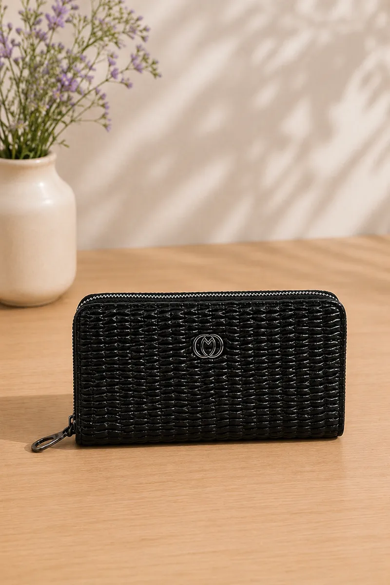 Stripe Pattern Rectangle Hand Purse for Women