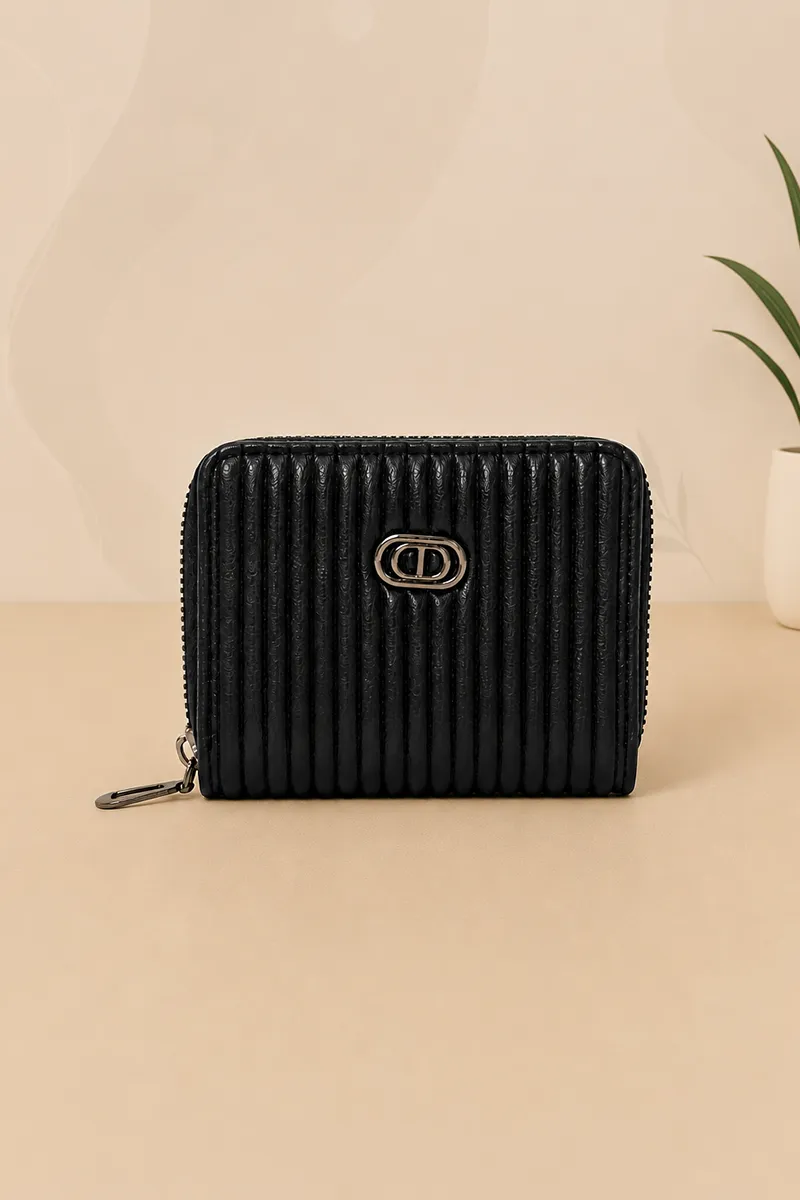 Stripe Pattern Small Square Hand Purse for Women