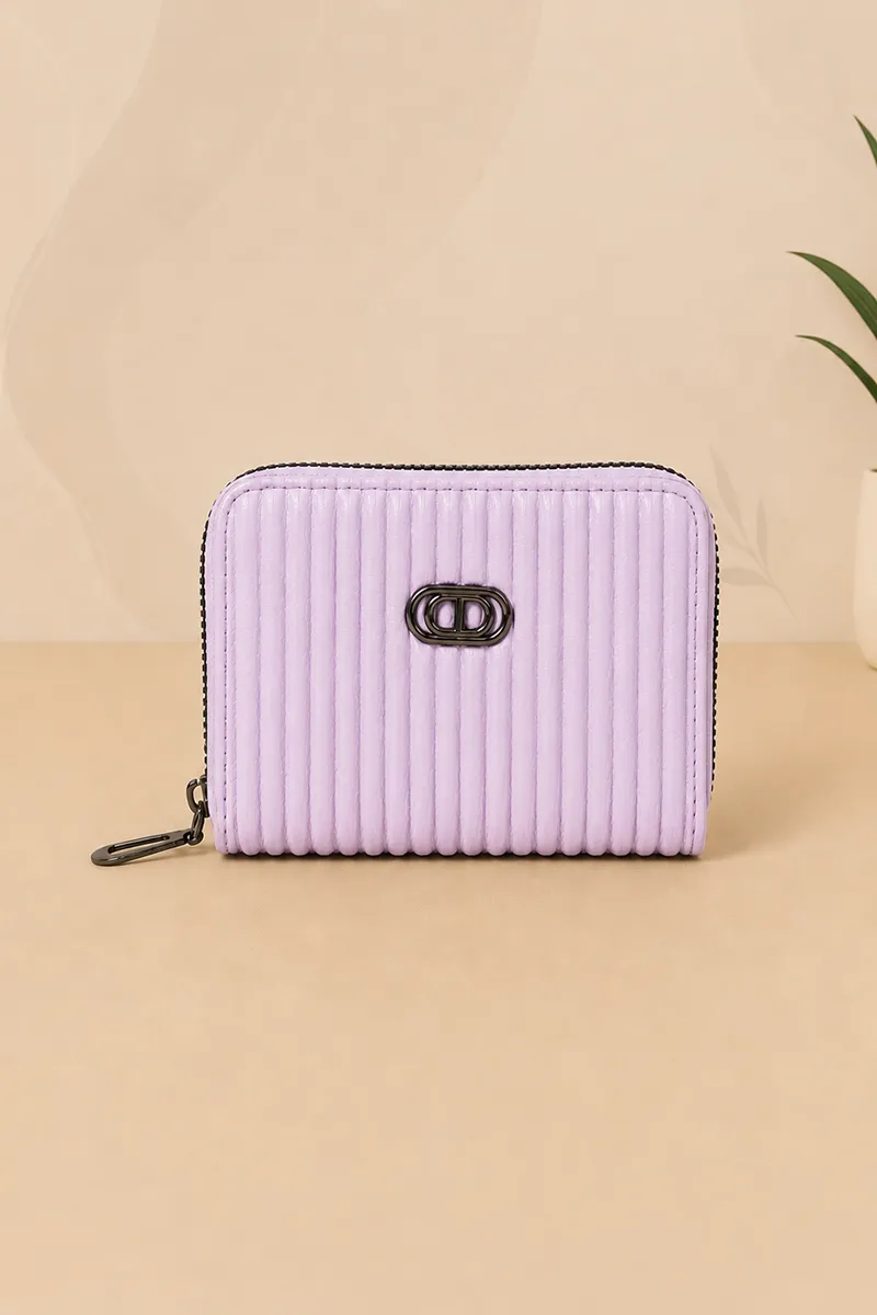 Stripe Pattern Small Square Hand Purse for Women