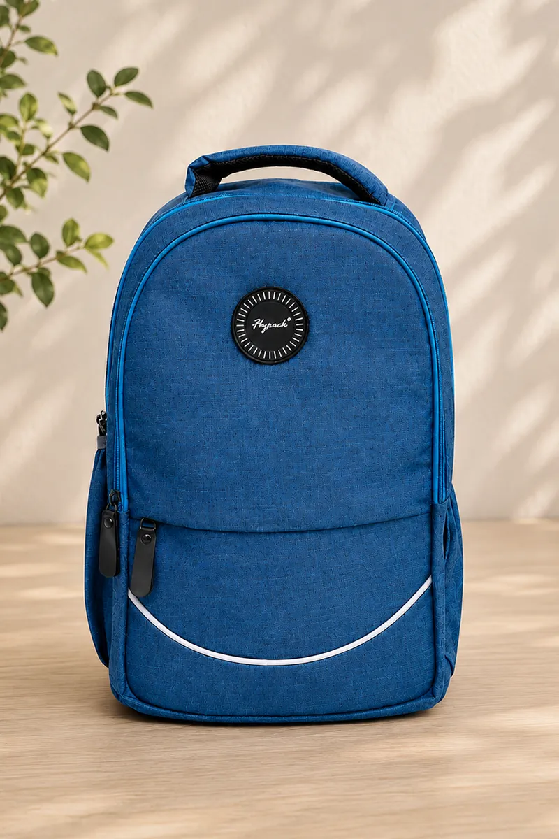 Solid School Bag for Unisex