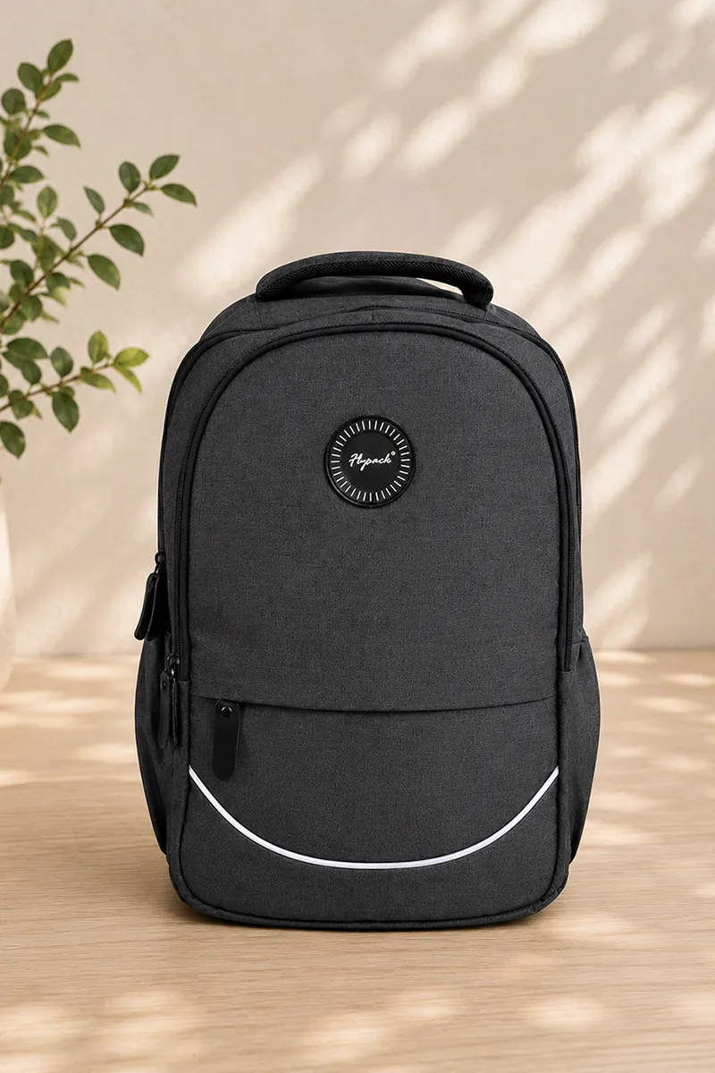 Solid School Bag for Unisex