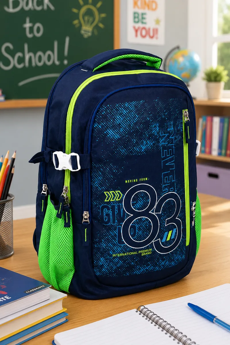 Printed School Bag for Unisex
