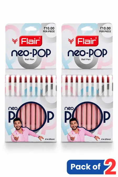 Flair Neo Pop Ball Point Pen - Pack of 2