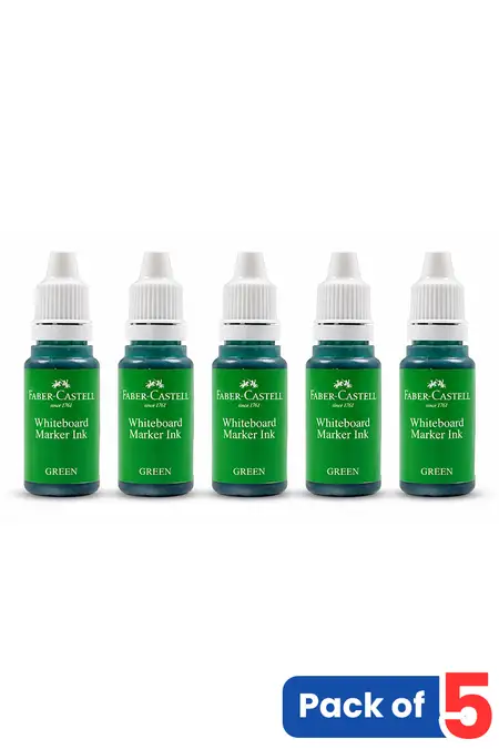 Faber Castell White Board Marker Ink Refill - Pack of 5