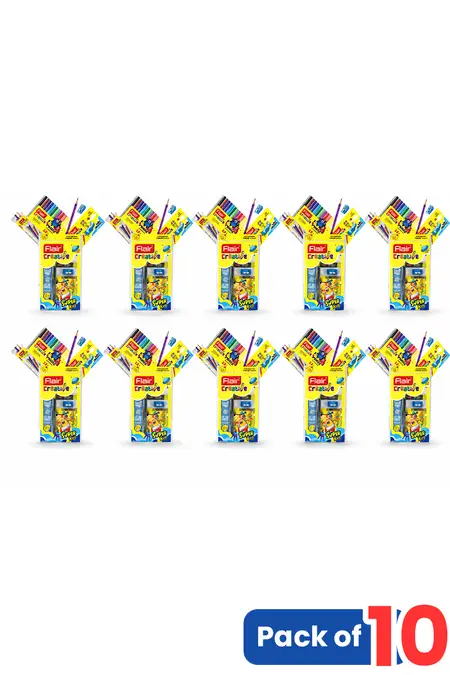 Flair Creative Super Art Kit - Pack of 10
