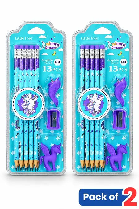 Unicorn Graphite Pencil Set - Pack of 2