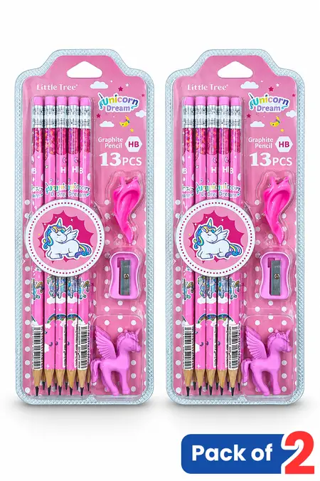 Unicorn Graphite Pencil Set - Pack of 2