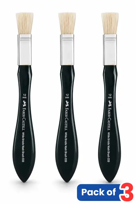 Faber Castell Wash Brush - Pack of 3