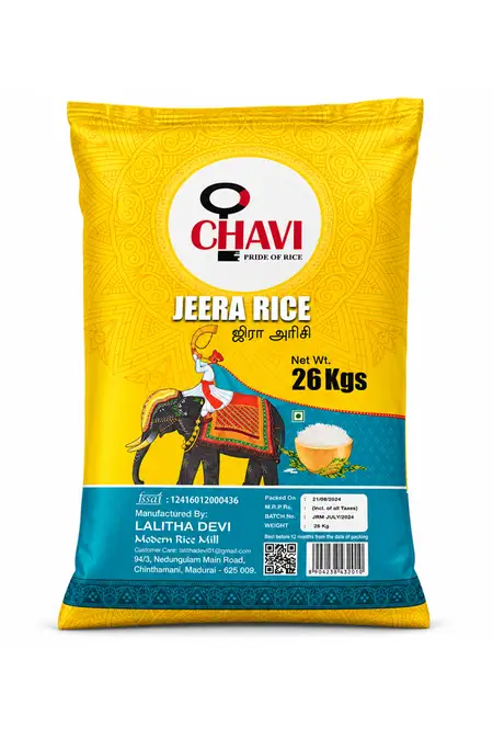 Chavi Neikitchadi Boiled Rice - 26kg 