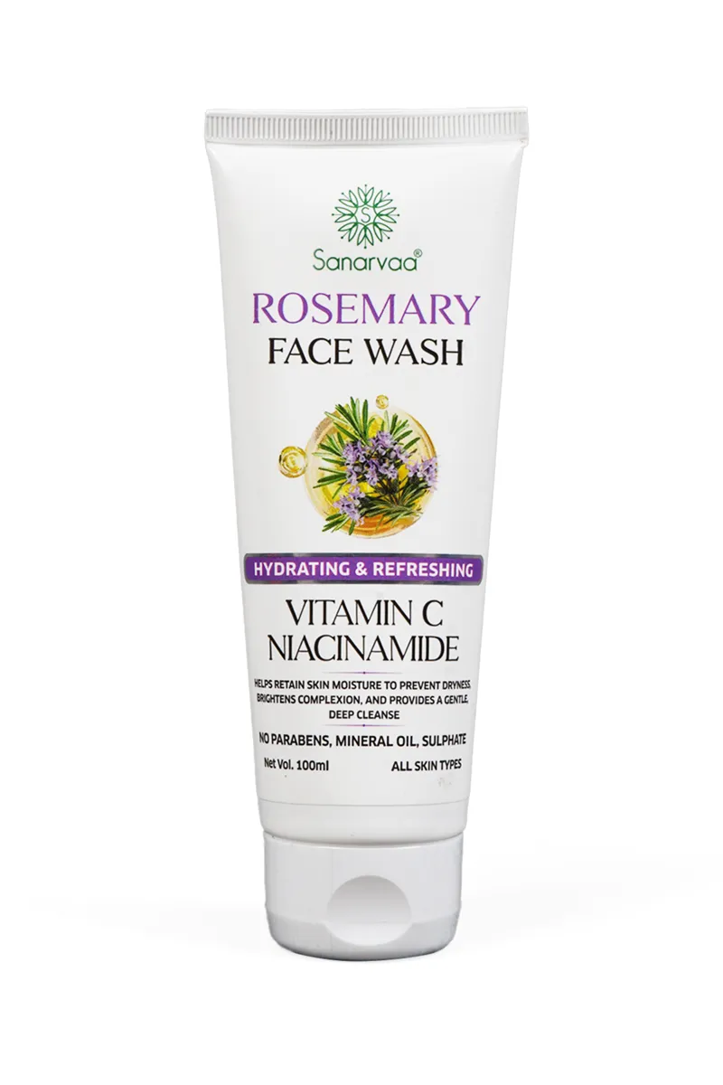 Sanarvaa Rosemary Face Wash SLS Free - 100ml