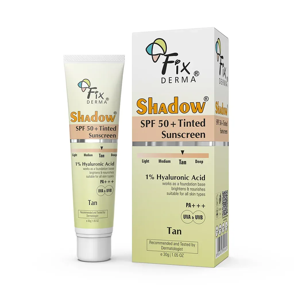 Fix Derma SPF 50+ Shadow Tinted Sunscreen - Tan