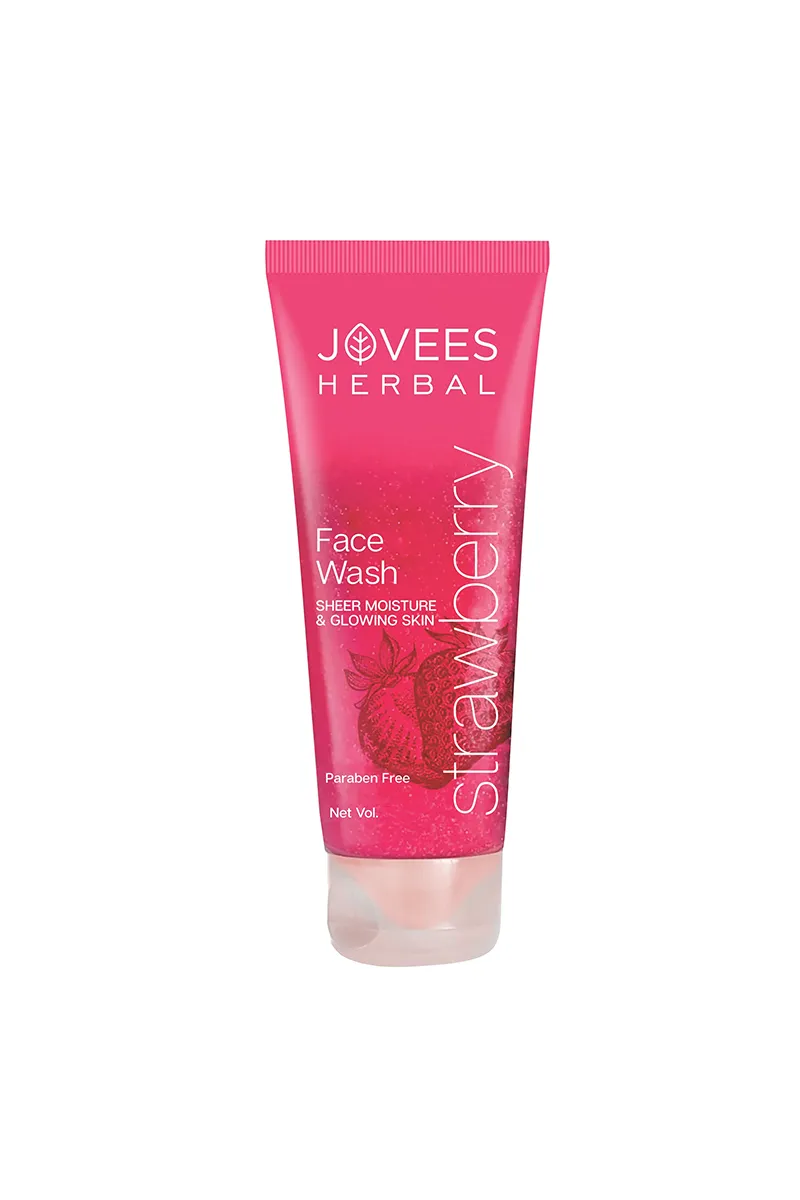 Jovees Herbal Face Wash  - Strawberry  BP00048STRA50ML