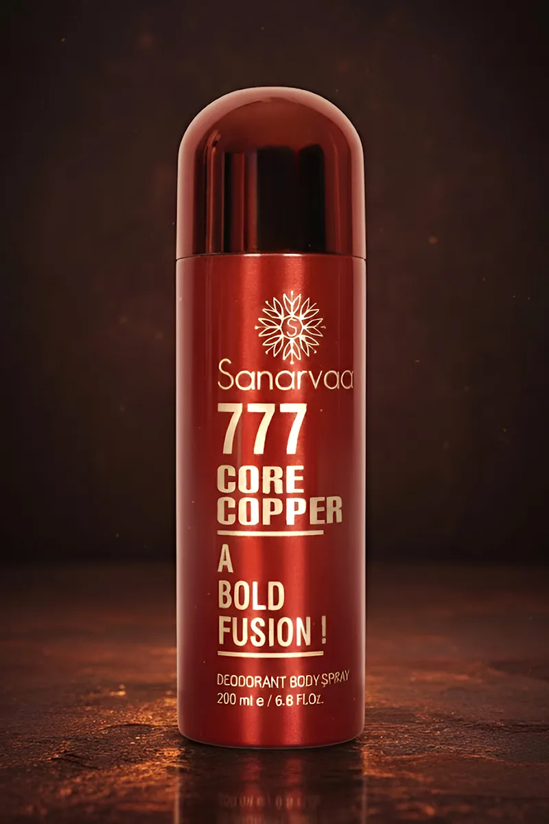 Sanarvaa 777 Core Copper Deodorant 200ml - BP00060CRCPR