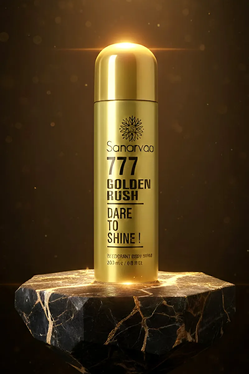 Perfume Sanarvaa 777 Golden Rush - 200ml