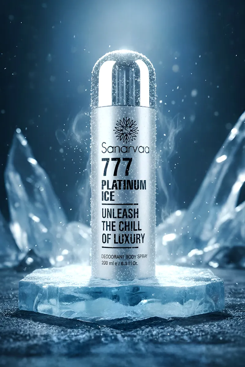 Sanarvaa 777 Platinum Ice Deodorant 200ml - BP00062PLTNICE