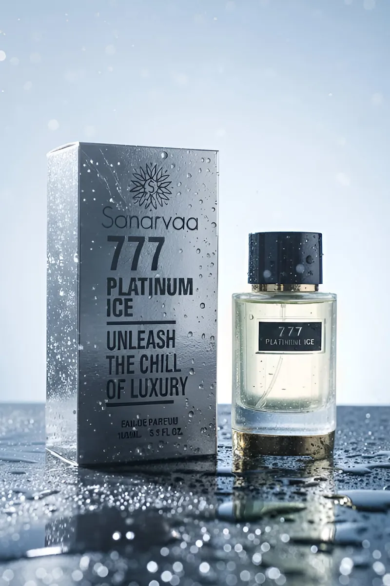 Sanarvaa 777 Platinum Ice Eau de Parfum - 100ml - BP00065PLTNICE100
