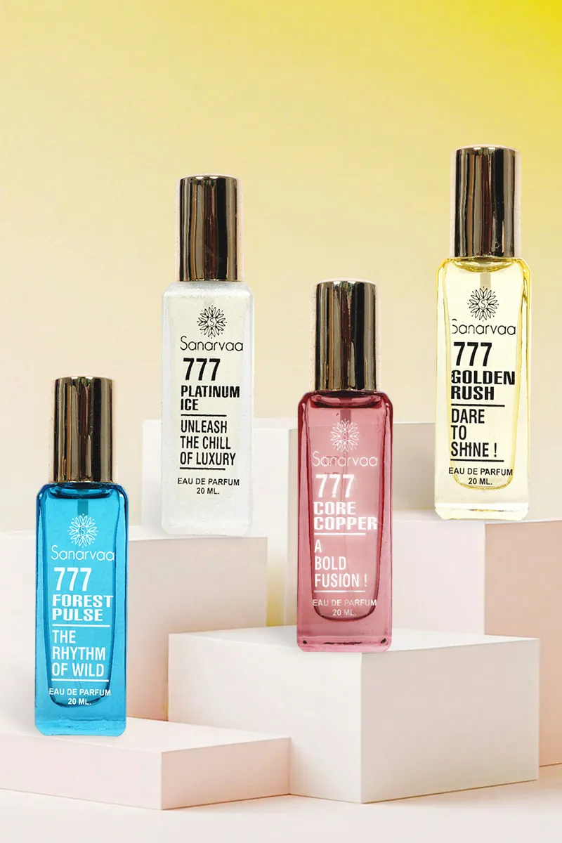 Perfume Sanarvaa 777 Gift Set (4 x 20ml)