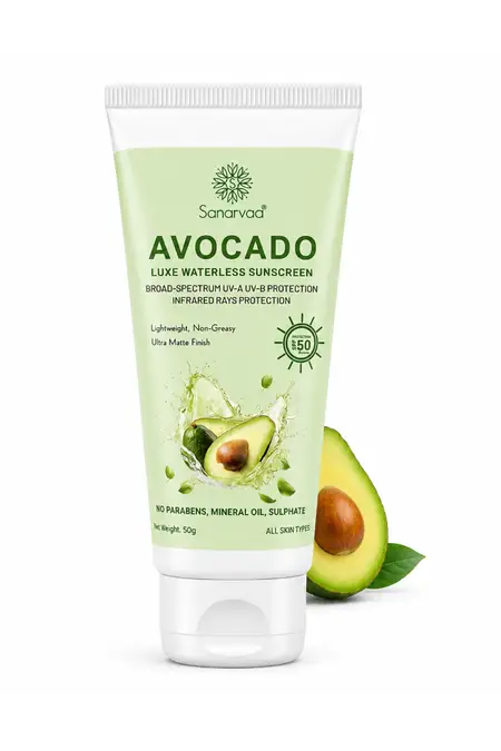 Sanarvaa Avocado Luxe Waterless Sunscreen - 50g