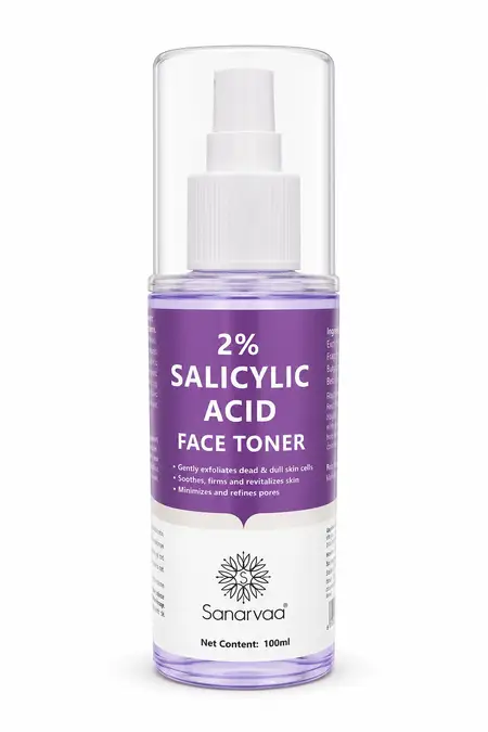 Sanarvaa 2% Salicylic Acid Face Toner - 100ml