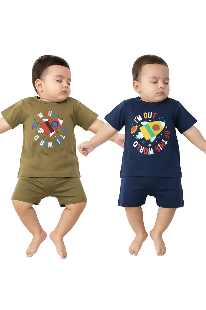 Pack of 2 Clothing Set for Babies CBCLJB69MUL1218
