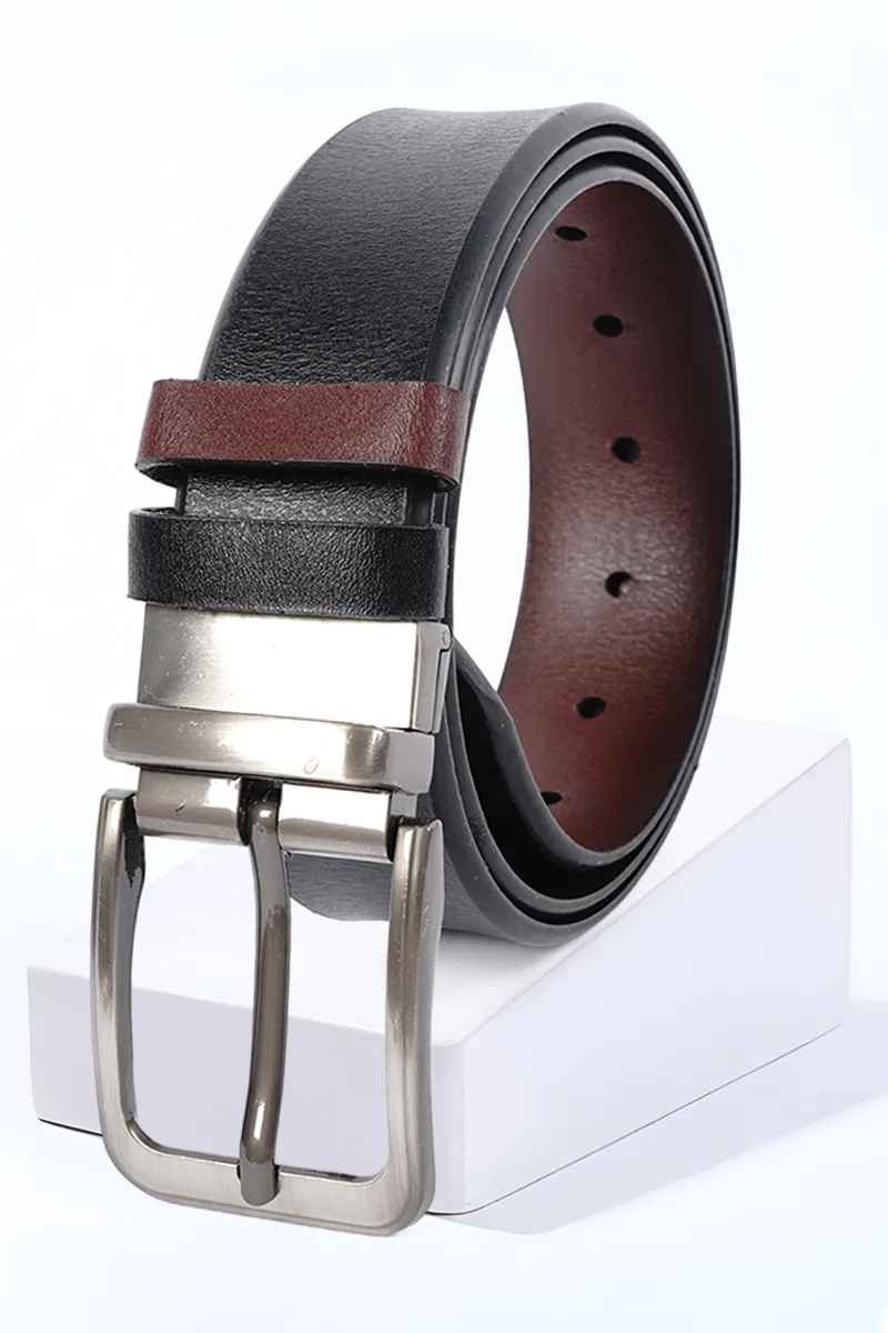Men's Solid Synthetic Leather Belt CLACC72MUL3034