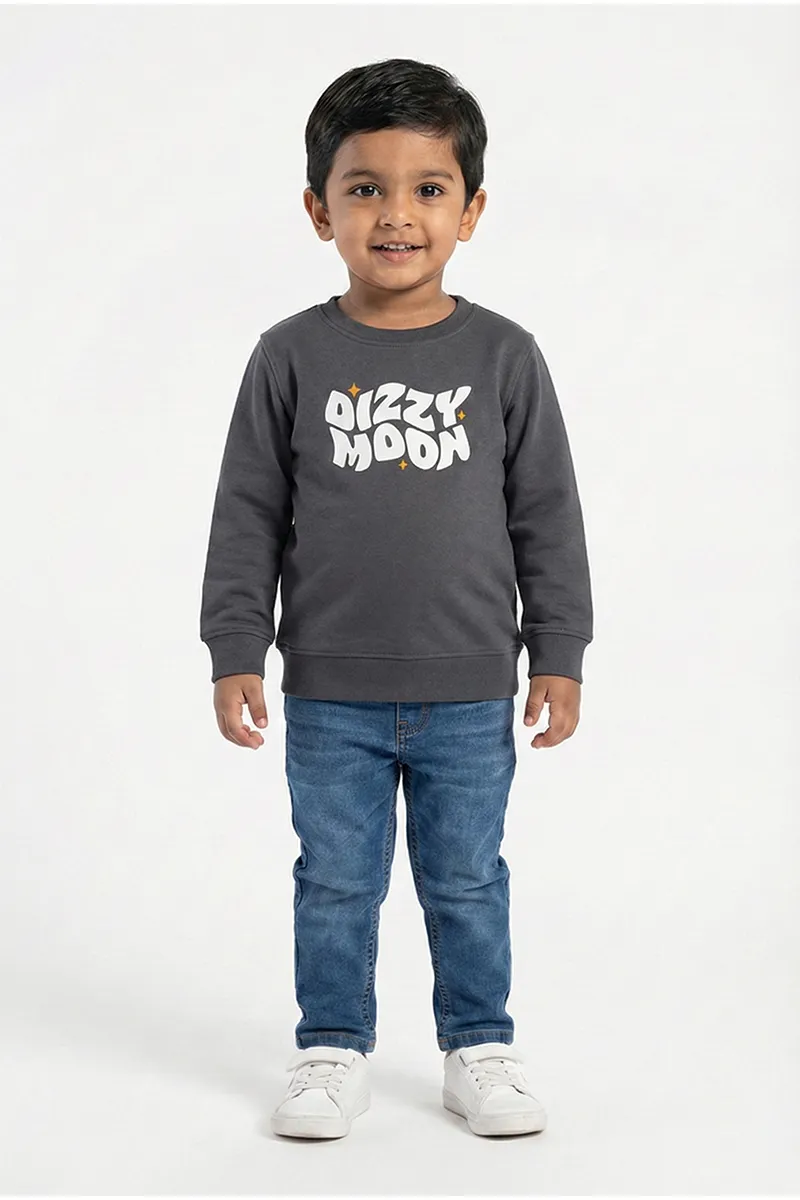 Full-Sleeve T-Shirt for Boys - Grey CLBT00373GRE12YR