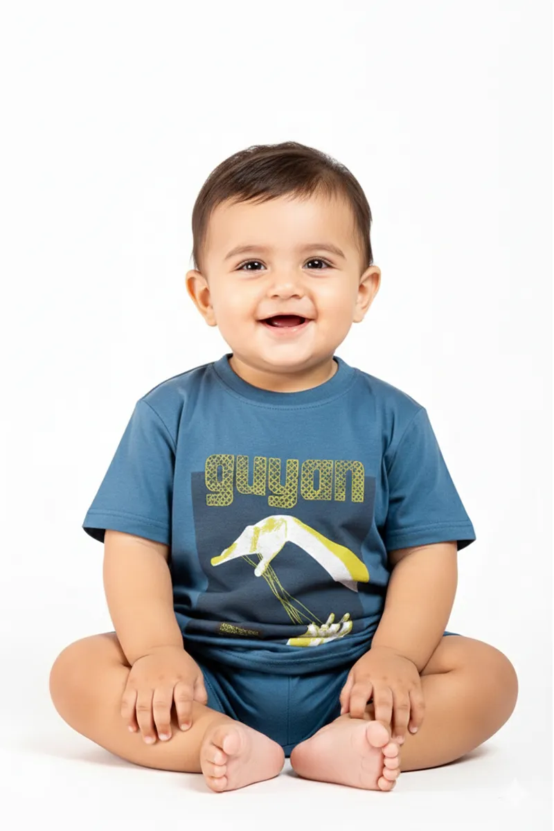 Printed T-Shirt for Boys - Blue