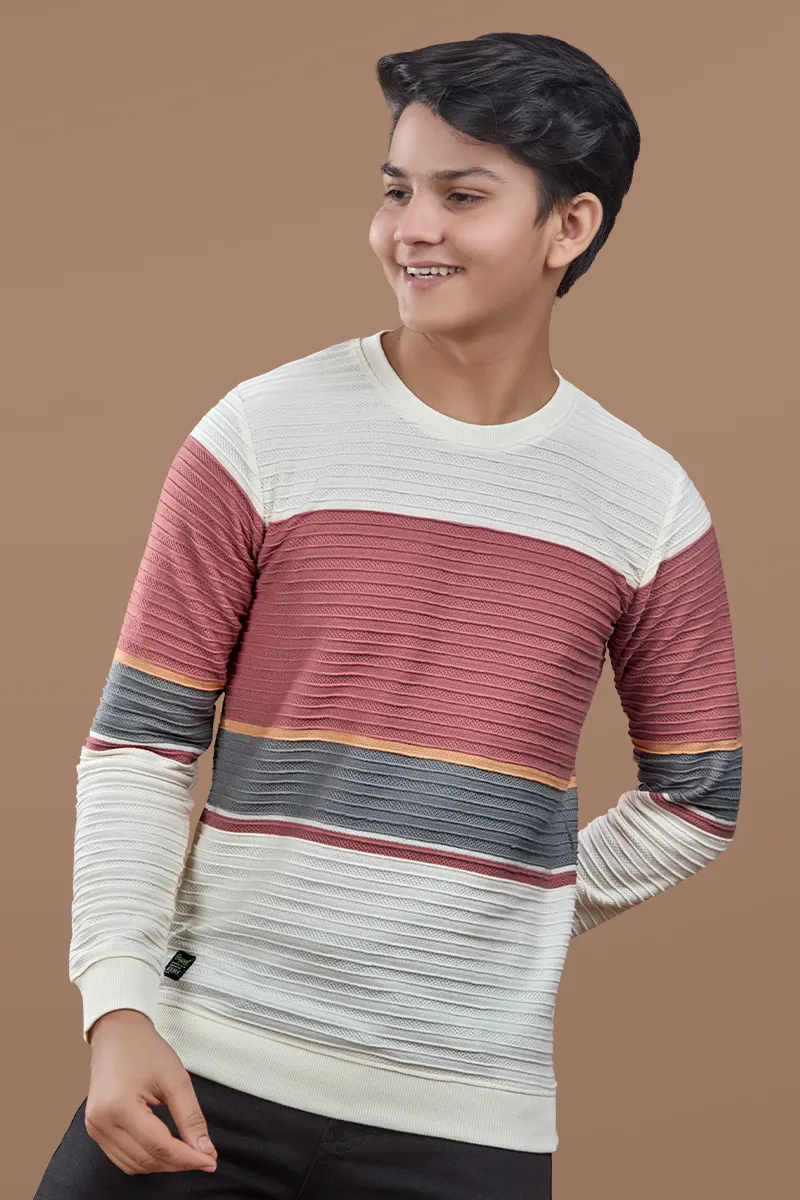 Sweatshirt for Boys - Cream