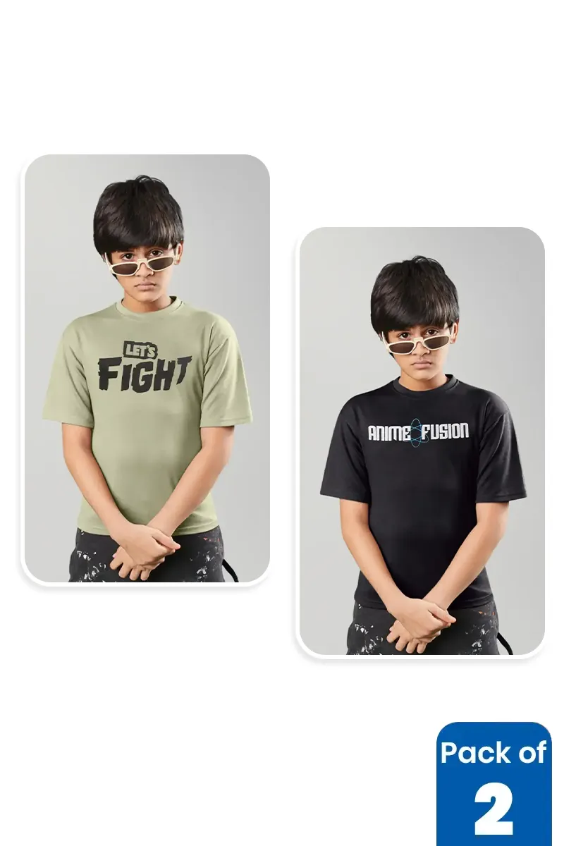 Pack of 2 T-Shirts for Boys