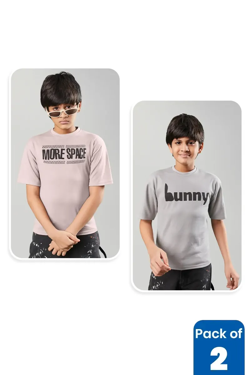 Pack of 2 T-Shirts for Boys