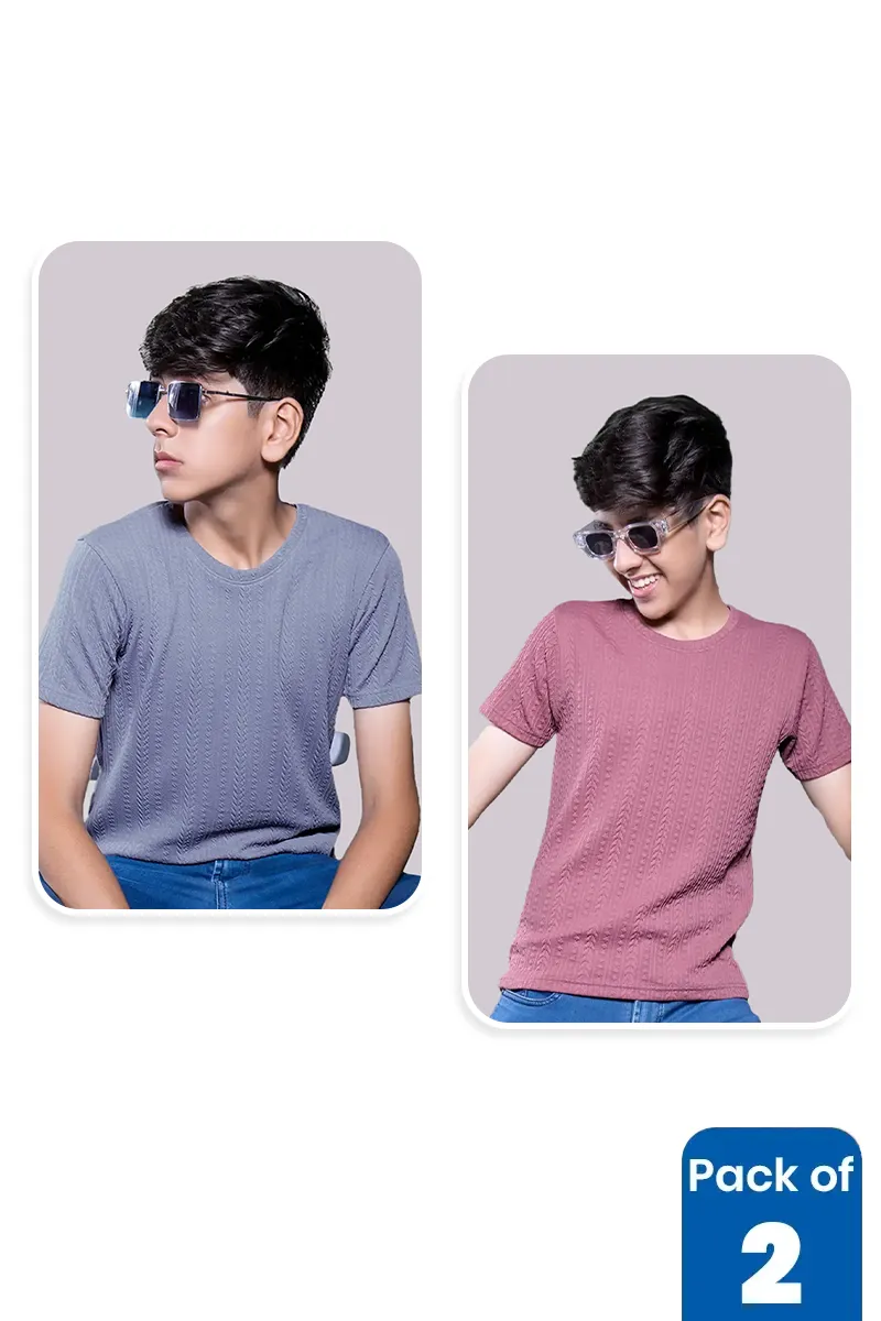 Pack of 2 T-Shirts for Boys
