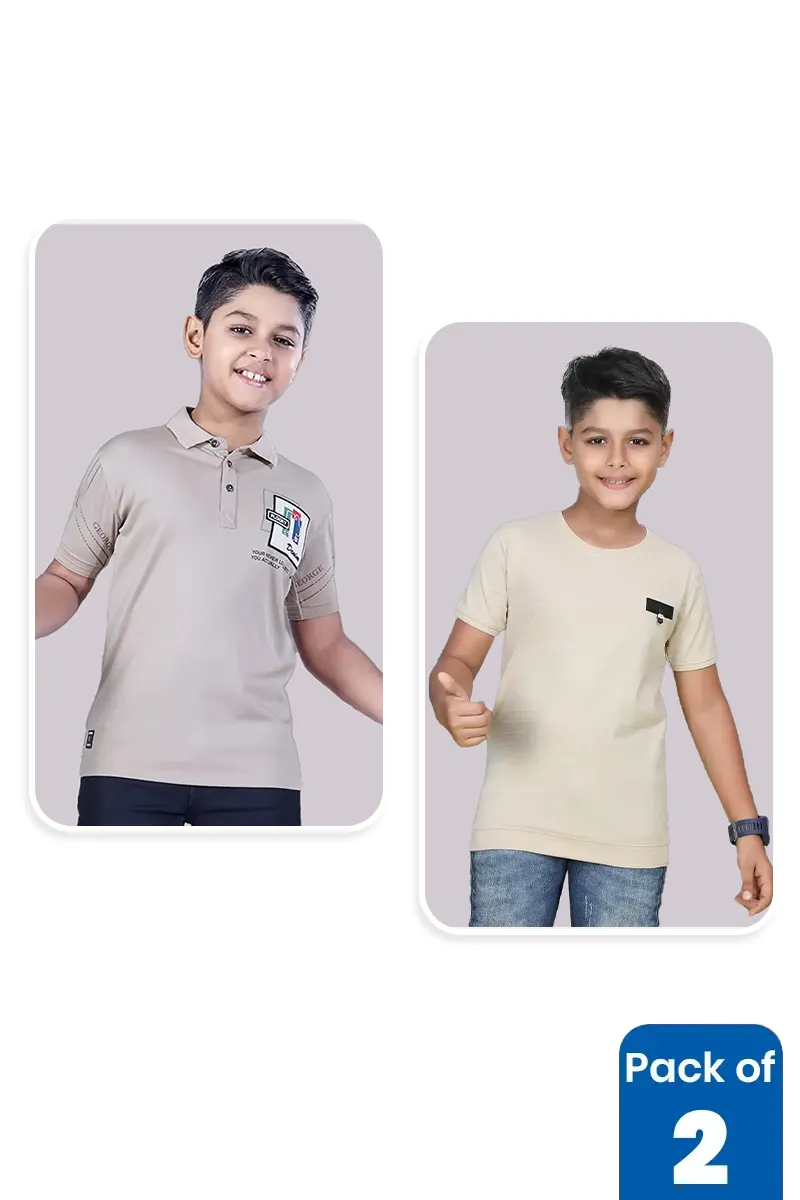 Pack of 2 T-Shirts for Boys