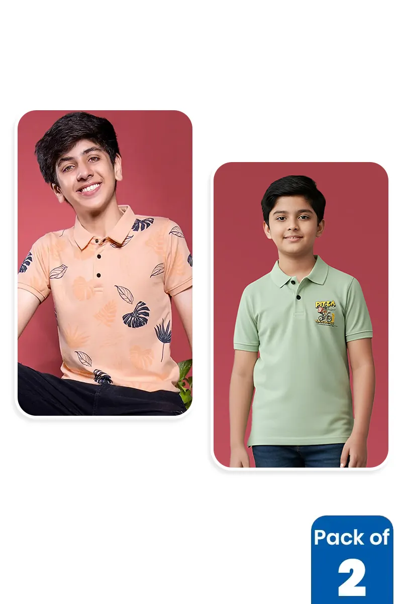 Pack of 2 T-Shirts for Boys