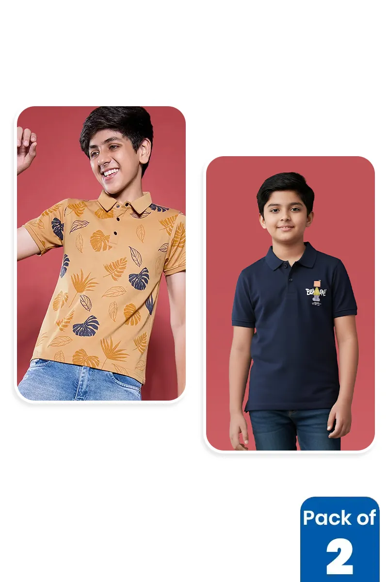Pack of 2 T-Shirts for Boys