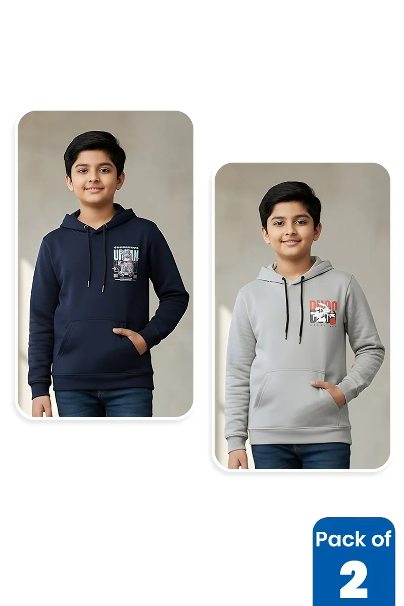 Pack of 2 Hoodies for Boys